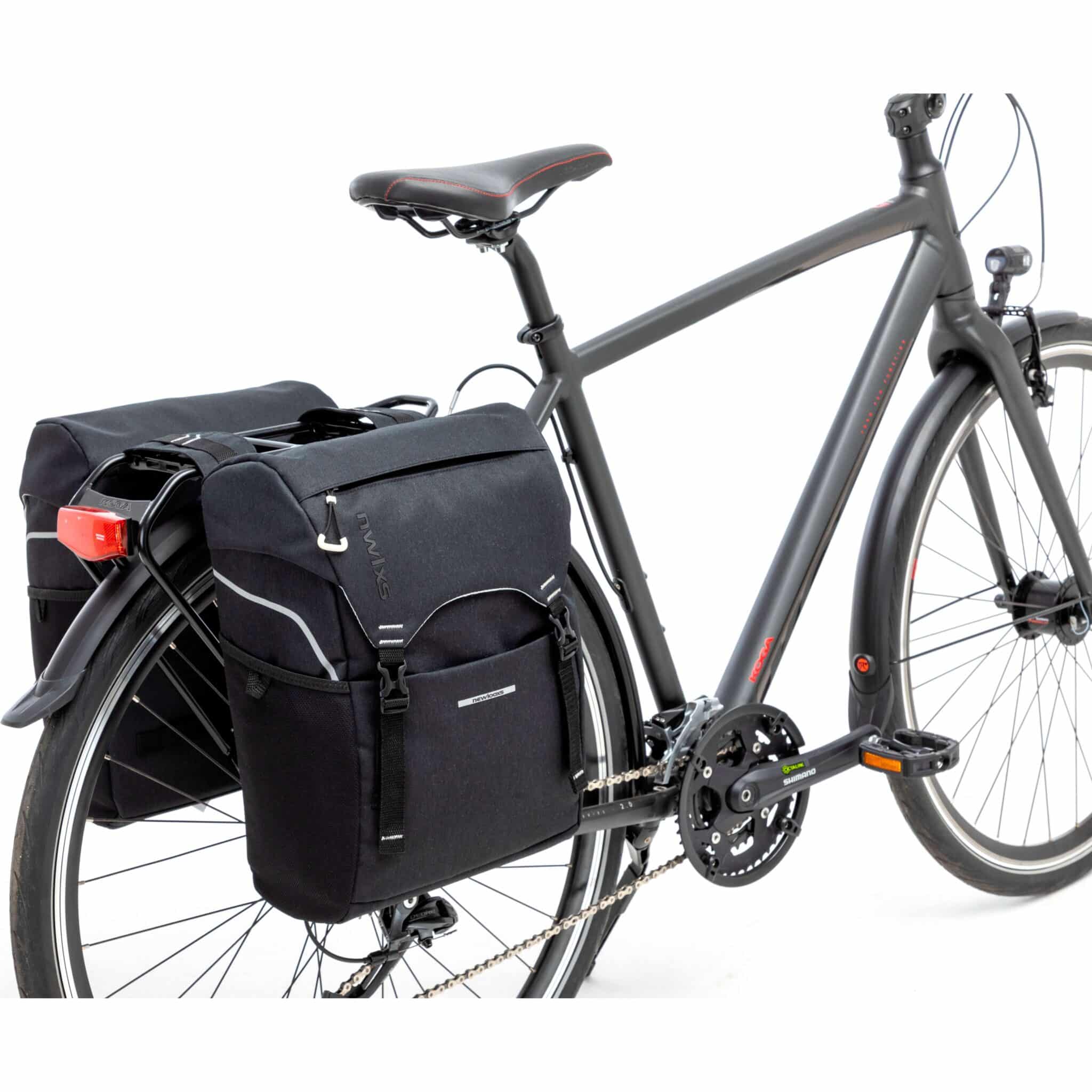 New Looxs fietstas dubbel Sports zwart 32L