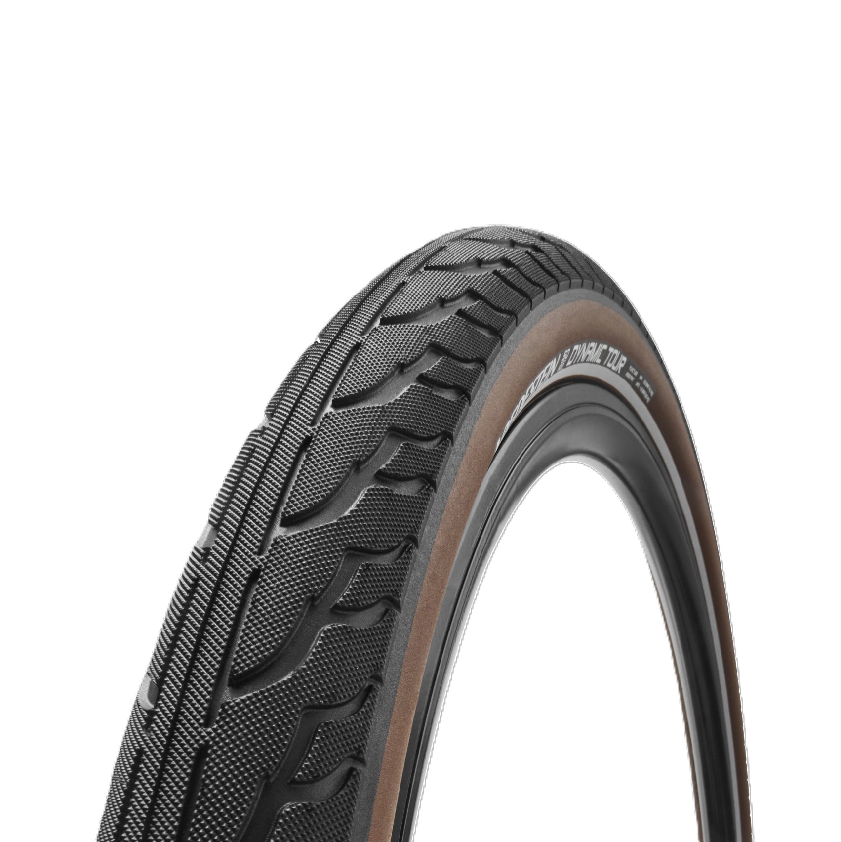 Vredestein buitenband Dynamic Tour 50-622 zwart/bruin refl