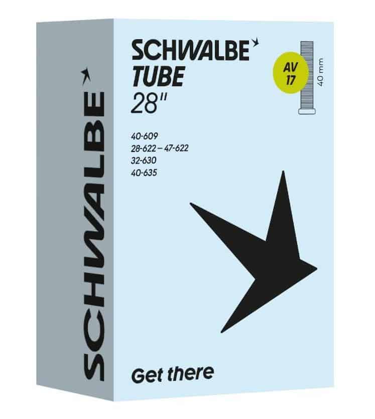 Schwalbe binnenband AV17 28 inch 28/47-622/635 av 40mm