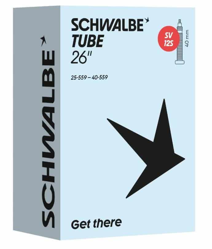 Schwalbe binnenband SV12S 26 inch 25/40-559 fv 40mm
