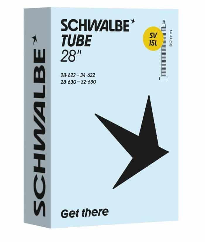 Schwalbe binnenband SV15L 28 inch 28/34-622/630 fv 60mm