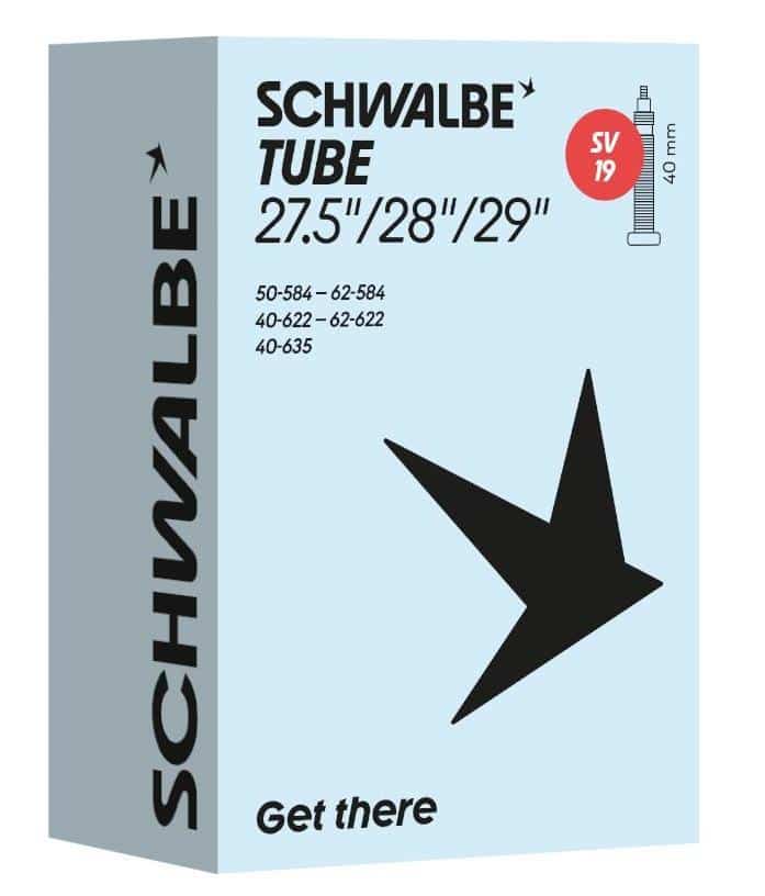 Schwalbe binnenband SV19 27-29 inch 40/62-584/635 fv 40mm