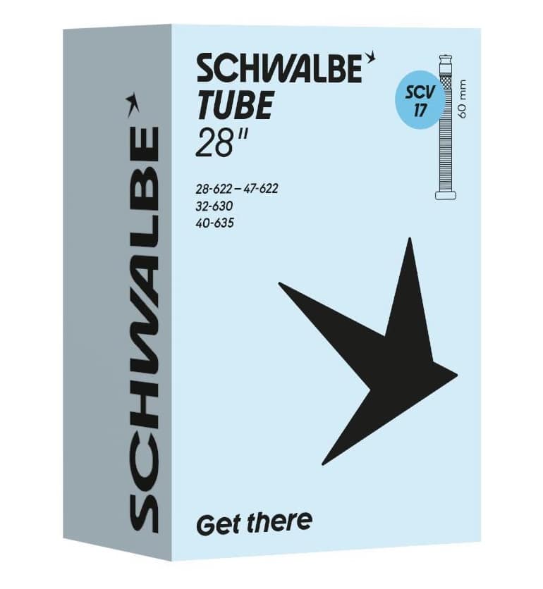 Schwalbe binnenband SCV17 28 inch 28/47-622/635 clik valve 60mm