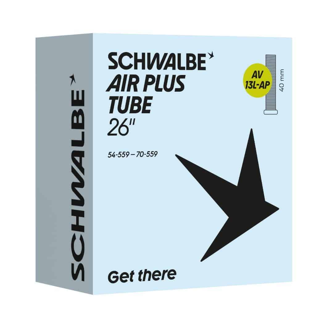 Schwalbe binnenband AV13L-AP Air Plus 26 inch 54/70-559 av 40mm