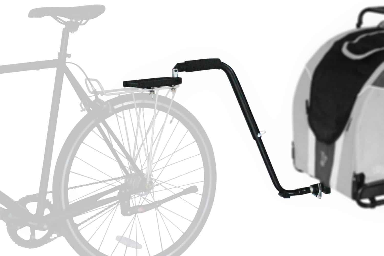 DoggyRide trekstang bagagedrager zwart incl. Britch Lite