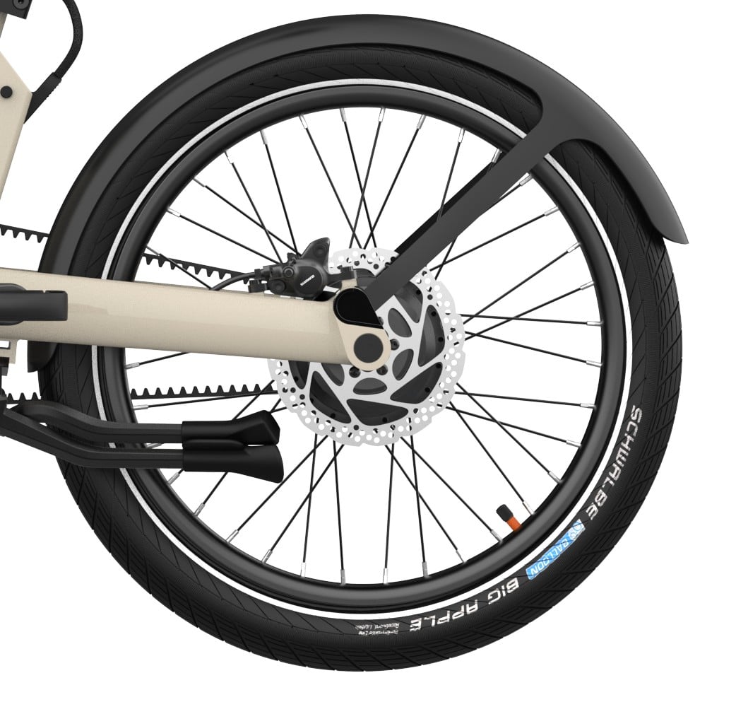 UTO achterwiel Bafang dual speed PRO20 zwart