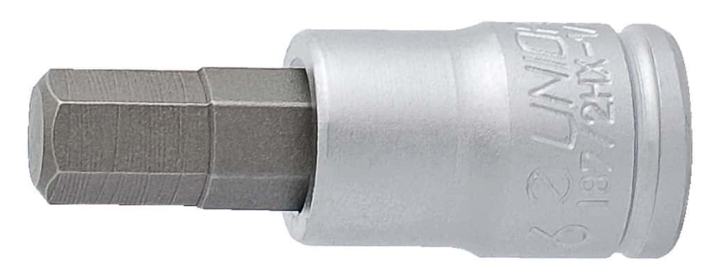 Unior dopsleutel 1/4 inbus 187/2hx 3mm