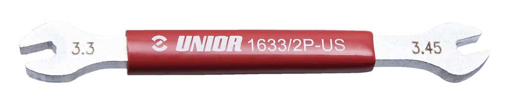 Unior dubbelzijdige spaak sleutel 1633/2p-us 4 x 4,4