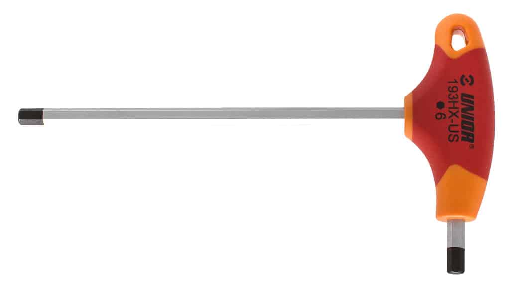 Unior inbussleutel T handvat 193hx-us 2.5mm