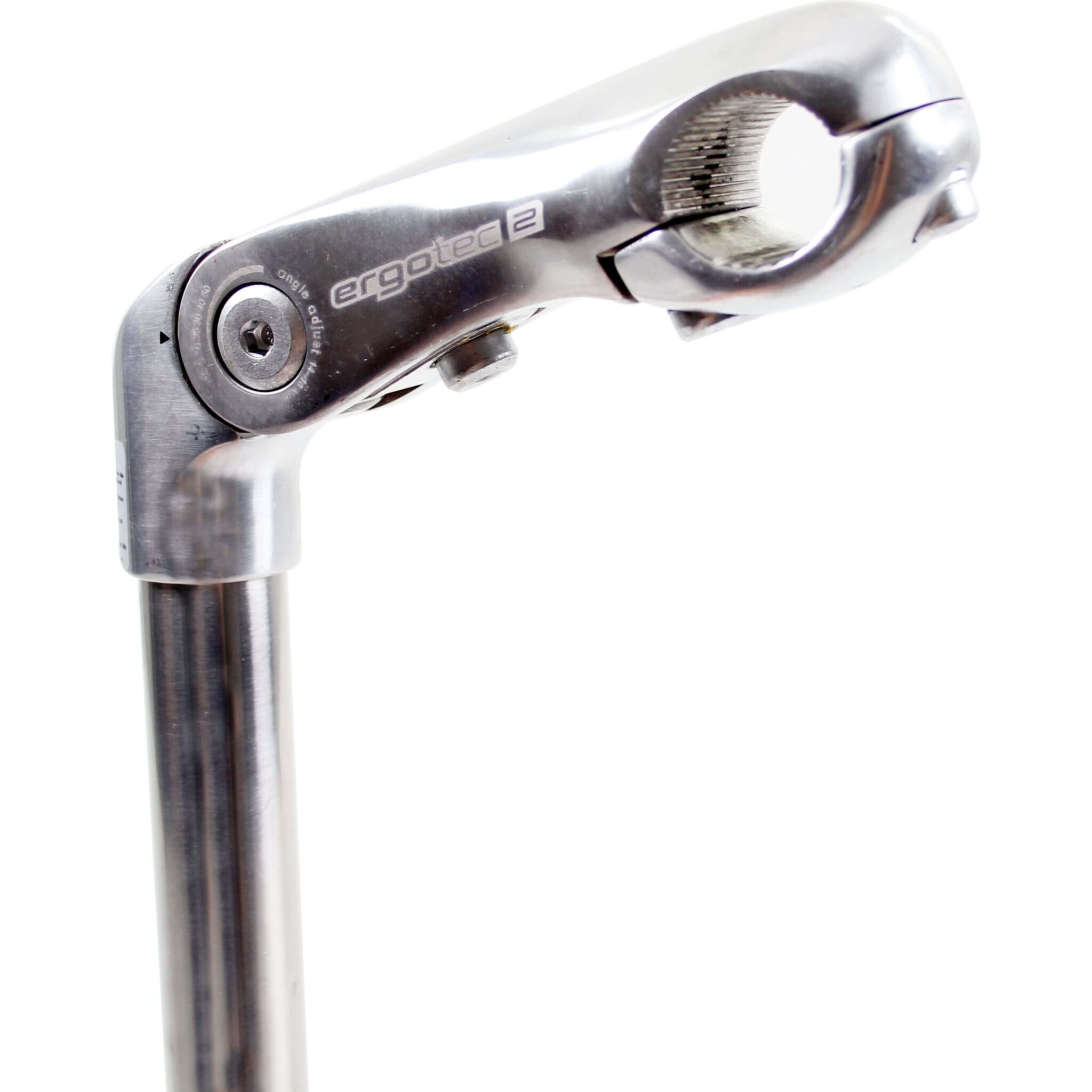 Ergotec stuurpen Kobra Vario tube 22.2/90 rvs/zilver