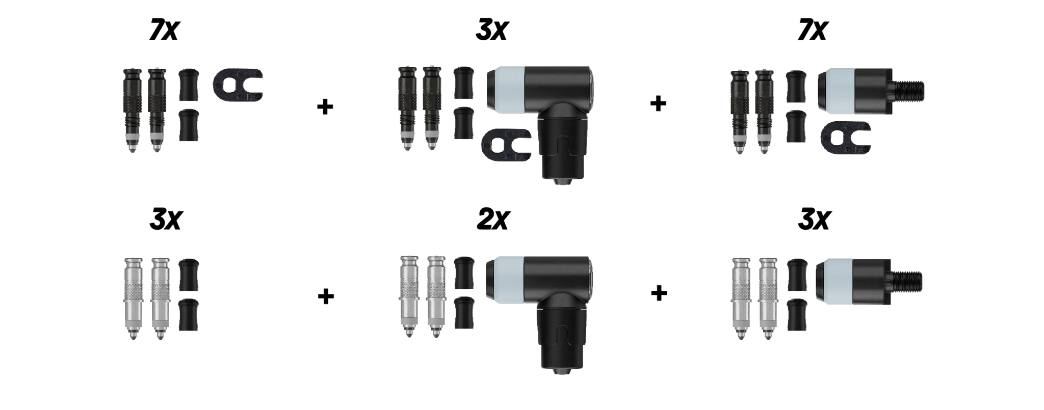 Schwalbe clik valve starter set Mixed