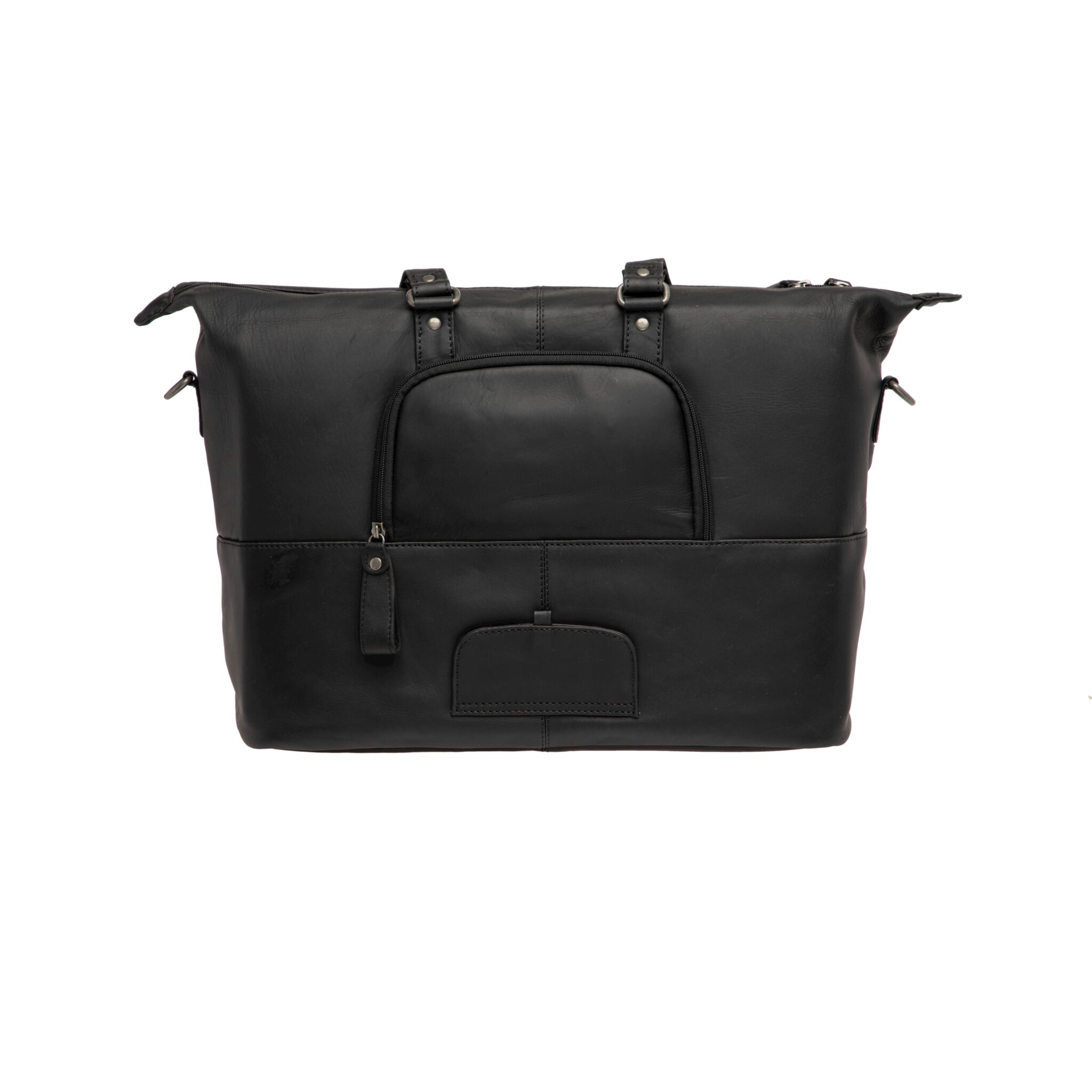 New Looxs laptoptas leer Verla zwart 21 liter