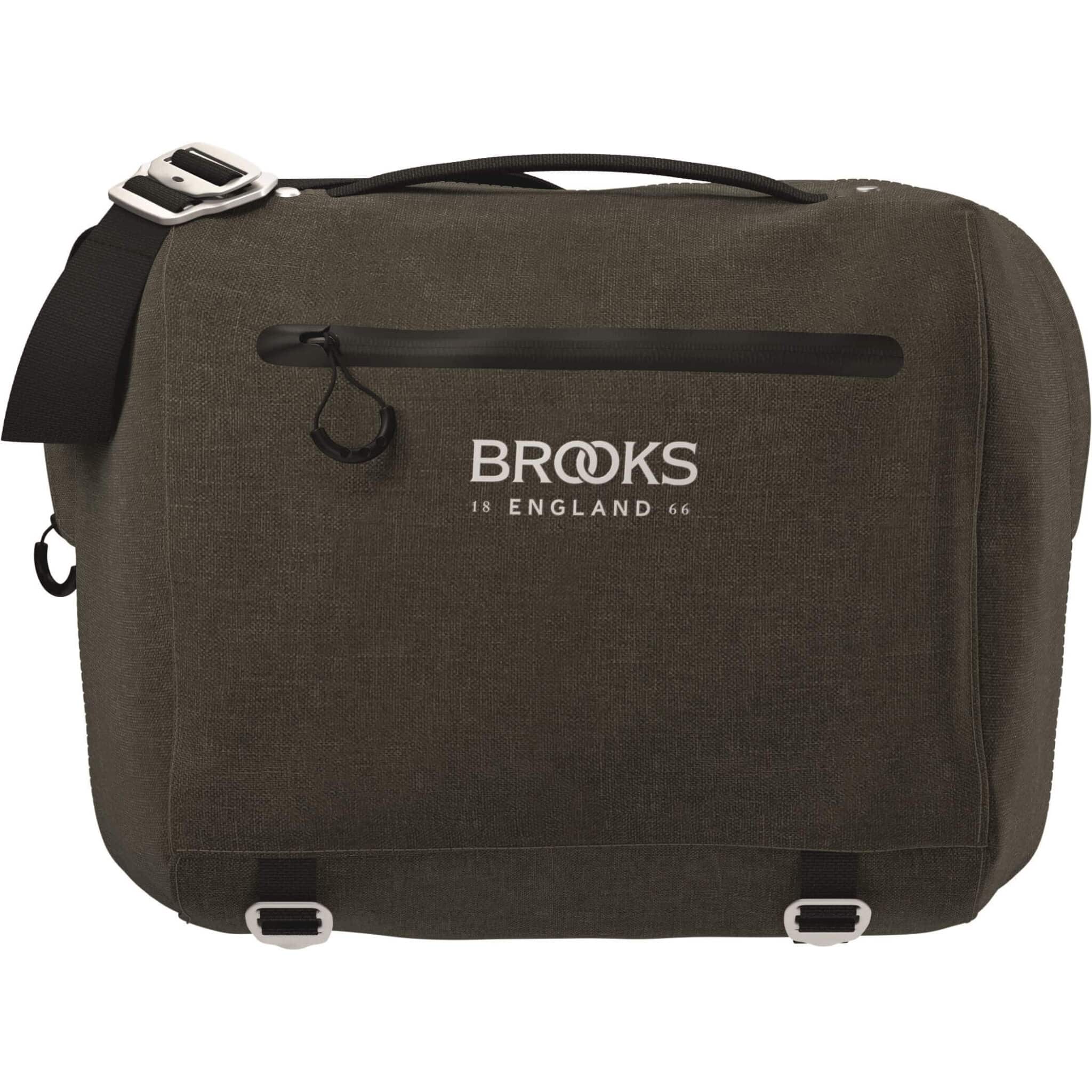 Brooks stuurtas Scape Handlebar Compact Bag Mud Green 10L