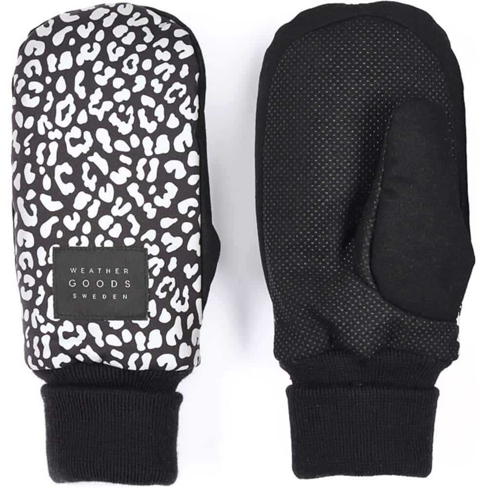 Weathergoods Sweden reflecterende wanten Luna Leopard S/M