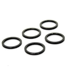 zak Spacer 1 1/8 3mm alu zwart